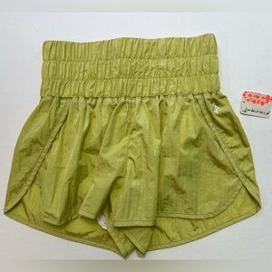 FP Movement The Way Home Shorts Lime Green Size: S - NWT